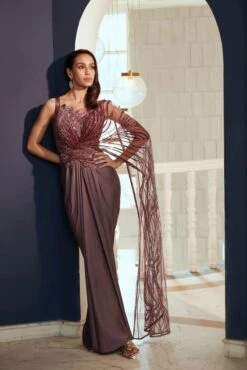 Wind-Borne Wings Saree