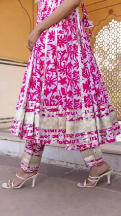 Imara Pink Cotton Anarkali Set -Lillys Clothing Shop 37 600x 011f79c9 9311 4c45 8a26 fac8053ea3e8