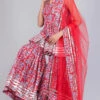 Fiza Red Cotton Sharara Set -Lillys Clothing Shop 37 600x eebba83d 8574 4cf0 ba00 a09b0d6c7b6e