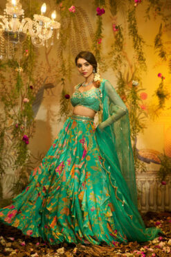 CHAMELI Frill Lehenga
