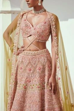 Light Rust Embroidered Bridal Lehenga -Lillys Clothing Shop 3 31bf92ad 35f9 47cb be5e 59381e4ac955