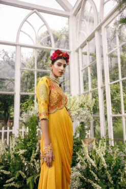 Silk Blouse With Asymetrical Neck And Waist Line Embroidered With Multi Colour Thread -Lillys Clothing Shop 3 510x 2x.progressive edf4965a 36fd 4b90 94d4 dd6f7fa483dd