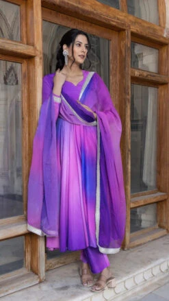 Purple Ombre Muslin Anarkali Set -Lillys Clothing Shop 3 600x 291a6a32 9e7f 42bb a31d 730cd18479e2