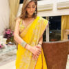 Akanksha Malhotra In Golconda Imroz Saree Set