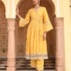 Mulmul Modal Satin Chaiyya Yellow Anarkali Kurta Pant -Lillys Clothing Shop 46 700x 5743a9f3 50ed 418a 8aaa 4546af867f12