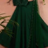 Green Silk Lehenga Set -Lillys Clothing Shop 4 aff7babf f2f5 43da a985 59a3b845acc4
