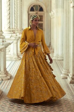 Aqeedat Shirt Top With Victorian Skirt