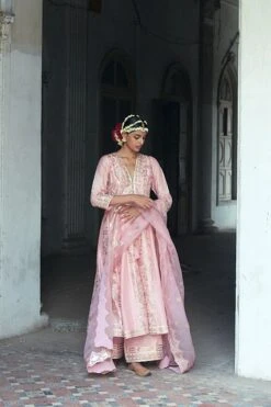 Ishanya Ag Tiered Churidar With Dupatta