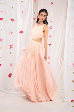 Pleated Pink Anarkali -Lillys Clothing Shop 50 1000x1500 3530f7c7 7683 433d a534 ff2a8a64bb7d