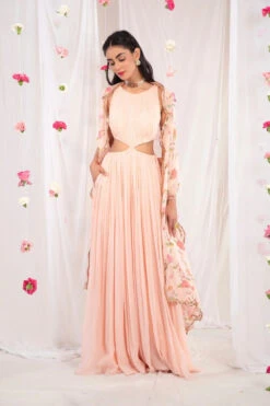 Pleated Pink Anarkali -Lillys Clothing Shop 51 1000x1500 9a8e9055 861d 4f8a 8a9f 549e79bacae6