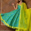 Green Floral Hand Block Anarkali -Lillys Clothing Shop 54 600x aa65e558 5951 4a50 8ca5 dbe52009f0a8