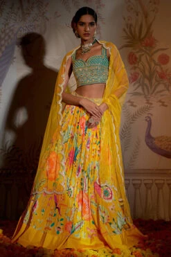 Teal Blouse Lehenga -Lillys Clothing Shop 6 700x fea8d78c 03f3 4850 8040 c8b608966fae