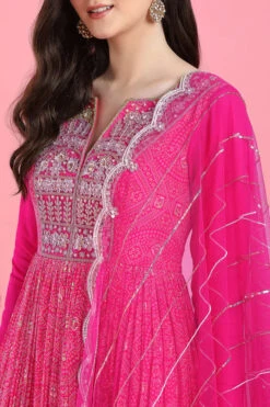 Pink Yoke Bhandini Anarkali -Lillys Clothing Shop 6 700x fed3b793 4298 4495 8241 df287805f237