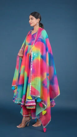 Rainbow Organza Anarkali Set -Lillys Clothing Shop 8 600x 549cdf38 8cdc 4d3a b34b c77f4457f870