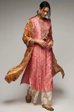 Rashida Tunic Palazzo Set With Dupatta
