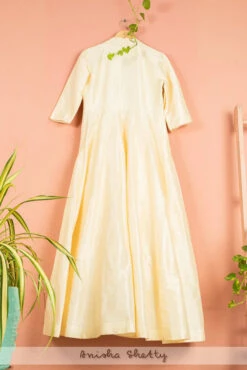 Ivory Anarkali With Gold Sequence Dupatta -Lillys Clothing Shop AAS81BACKPLAIN 1024x1024 129132f4 5837 4c03 8b18 ef369047c0d6