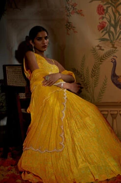 Yellow Bandhani Corset Lehenga -Lillys Clothing Shop AAYUSHIMANIAR1OCTEDITORIAL00922 700x 13877d28 474b 4224 b085 0eaa478eaefc