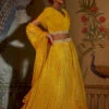 Yellow Bandhani Gathered Blouse Lehenga -Lillys Clothing Shop AAYUSHIMANIAR1OCTEDITORIAL00991 700x 773e2b8a a40f 4af0 8912 1fc8745ee303