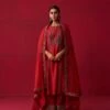 Red Metallic Bliss Kurta, Dupatta, And Palazzo Set -Lillys Clothing Shop ADR3057 min 1800x1800 aa6e4d5a ba80 4b42 8e5d d18096708e2a