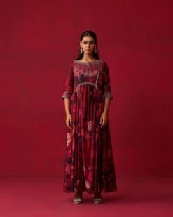 Pink Nature’s Bounty Paneled Kurta And Pants Set -Lillys Clothing Shop ADR3826 min 1800x1800 bb4dd54e 0010 414e a87e 1d3de27555b5