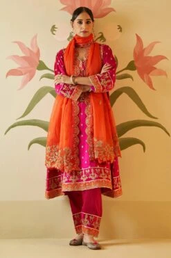 Rani Satin Choga Set -Lillys Clothing Shop AMN5168