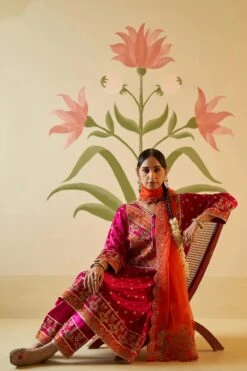 Rani Satin Choga Set -Lillys Clothing Shop AMN5174