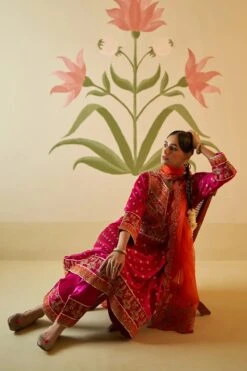 Rani Satin Choga Set -Lillys Clothing Shop AMN5177