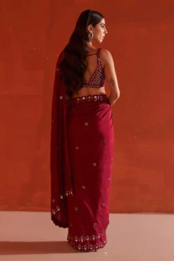 Maroon Silk Saree -Lillys Clothing Shop ANG8512 720x 1bc4f8ee 3ebf 4a3e be0a 63a206d77ba2