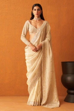 Gold Tissue Saree