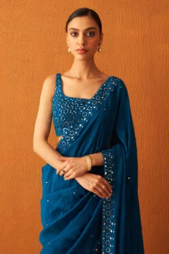 Peacock Blue Silk Saree -Lillys Clothing Shop ANG8663 720x 39d3f7fa 4c7f 496a 8597 68dd8470a45a