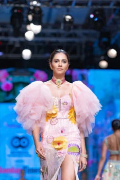 Ruffled Gardenia Gown In Blush Pink -Lillys Clothing Shop ASBT03 3 1024x1024 39a0fc80 d744 4495 9e0d 19ece93e73b8