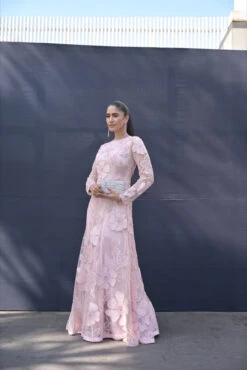 The Blosssom Gown In Peachy Pink