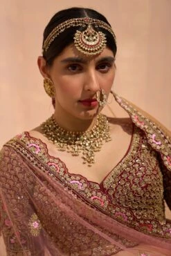 Mustard Organza Double Duppatta Lehenga Set -Lillys Clothing Shop ASL6276