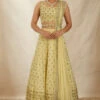 Yellow Shimmer Lehenga Set -Lillys Clothing Shop ASTC1022100 1