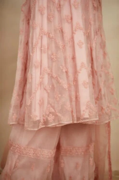 Pink Thread Work Anarkali -Lillys Clothing Shop ASTC112227 3