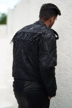 Faiz Embroidered Biker Jacket -Lillys Clothing Shop AWF0283 1800x1800 ac731531 39db 4d03 b0d7 413f5c992452