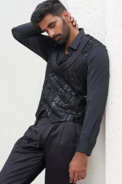 Zabeer Embroidered Waist Coat