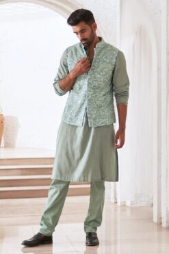 Haider Embroidered Kurta Set With Bundi Jacket -Lillys Clothing Shop AWF0982 1800x1800 f3374dc3 85da 4880 85c7 c420ac86a547