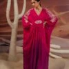 Fuschia Purple Shaded Kaftan