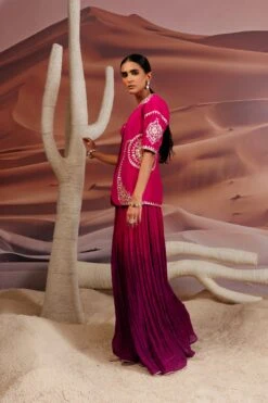 Fuschia Embroidered Jacket Top And Fushcia Purple Pleated Palazo Pant -Lillys Clothing Shop Adi7570copy 1920x.progressive 8dd7ea7c cca9 48bf 8fd6 aed0e8740527