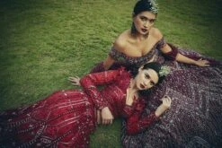 Urban Red Lehenga -Lillys Clothing Shop B14798 copy scaled 1