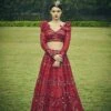Urban Red Lehenga 8 Urban Red Lehenga -Lillys Clothing Shop B14838 copy scaled 1