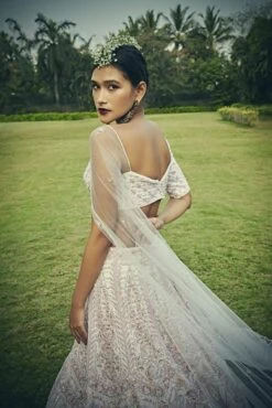 Rose Quartz Pink Lehenga -Lillys Clothing Shop B14868 copy scaled 1