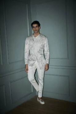 White Sand Jacket Set