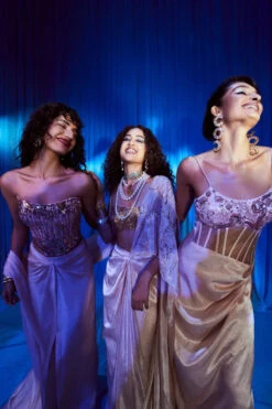 Peach Skirt Saree With Rose Gold Colour Blouse -Lillys Clothing Shop ConvertOut Resized MasumiMewawala8019 9cb710c4 2e93 4e60 abb1 0df19e5fedcd