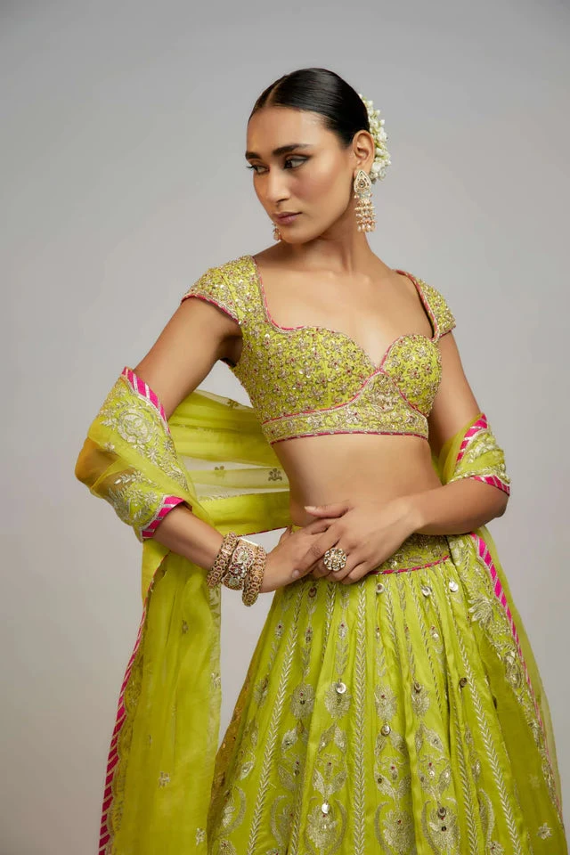 Golconda Nayla Lehenga Set 2 Golconda Nayla Lehenga Set - Image 2