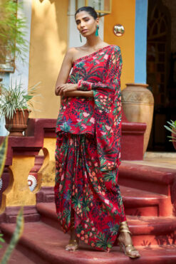 One Shoulder Kaftan Top With Draped Skirt -Lillys Clothing Shop D8A7396 1800x1800 68ec79f6 fd81 4937 8abf 8c8173e74fec