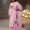 ELSA Saree Set - Blush