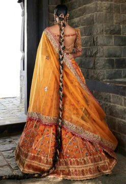 Mustard Kani Embroidered Lehenga -Lillys Clothing Shop DSC08621