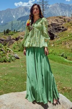 Fern Green Bagh Printed Peplum -Lillys Clothing Shop DSC 7039 1600x 5eb7a00d 05c0 422b ae17 fa4c4f082dcc